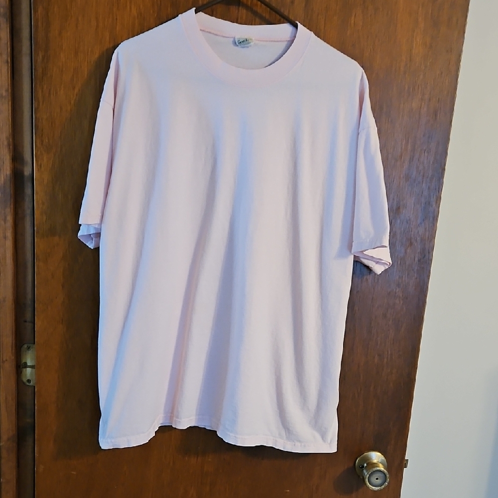 Women's Gildan Light Pink T-Shirt, Sz XL